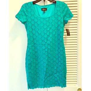 RN studio eyelet lace dress